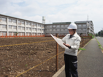 建築施工管理/神奈川県横浜市/学校改修工事/2級建築施工管理技士の資格必須
